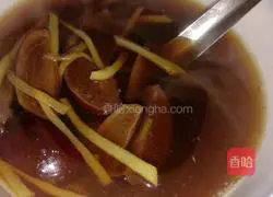 Illustration of how to make ginger soup 4