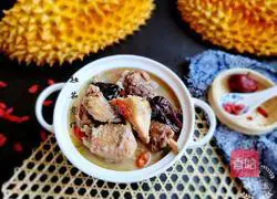 Fruit creative dishes + super nutritious durian chicken soup recipe 19
