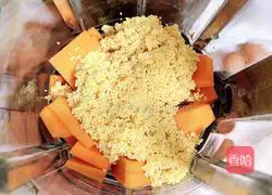 Cream Pumpkin Millet Soup Recipe Illustration 5