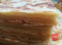 Illustration of home-style cake making 8