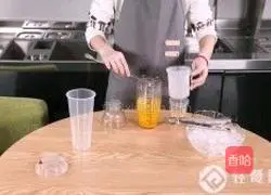 Internet celebrity Nayuki's tea | Illustration of how to make domineering oranges 4