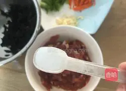 Illustration of how to make fish-flavored shredded pork 3