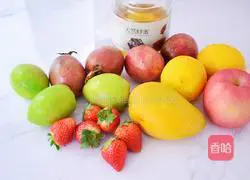 Fruit cold brew Illustration of how to make tea 1