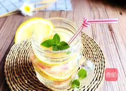 Illustration of how to make peach soda 5