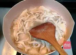 Healthy Mushroom and Tofu Soup Illustration of how to do it 12