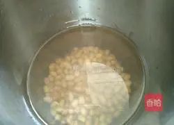 Illustration of how to make peanut soy milk 3