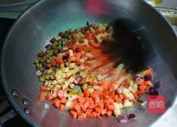 Illustration of how to make vegetarian noodles 4