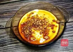 # Steamed Vegetables#Walnut Steamed Egg Custard Illustration 13