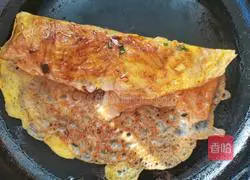 Home version of Tianjin Pancake Fruit Recipe Illustration 16