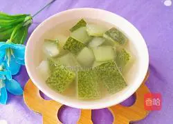 Sydney pear and winter melon Illustration of how to make skin soup 9