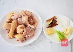 Illustration of braised duck cubes 2