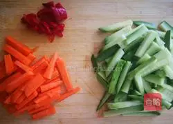 Illustration of how to make cold yuba 3