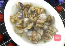 Illustration of how to make fresh white clam soup 7