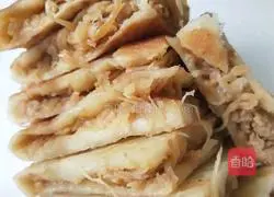 Illustration of how to make lean radish pie 13