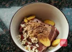 Illustration of braised beef recipe 5