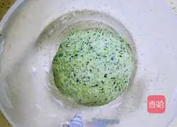 Illustration of how to make spinach rub 8