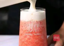 HiTea's same style Zhizhi Illustration of how to make raspberries (Little Rabbit Running Drink Tutorial) 7