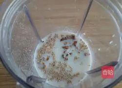 Illustration of how to make Korean soy milk noodles 3