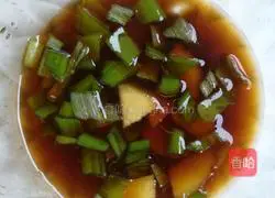 Illustration of how to make cold West Lake fungus 5