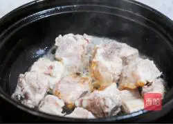 Illustration of how to make abalone and ribs stewed with potatoes 6