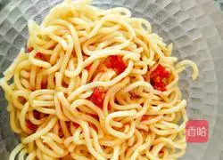 Illustration of how to make refreshing noodles 4