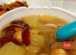 Illustration of how to make Tremella and Lotus Seed Snow Pear Porridge 8