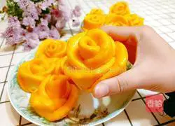 Illustration of how to make rose steamed buns 25