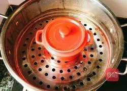 Illustration of how to make spinach, tofu and egg custard 6