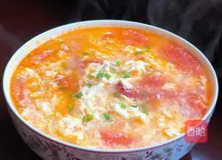 Illustration of how to make tomato and egg soup 9