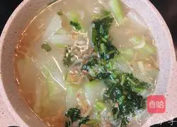 Winter melon and shrimp skin soup recipe 6