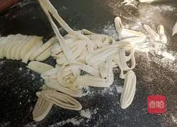 Pumpkin Soup Noodles - Magical Illustration of how to make flour 6