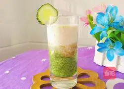 Cucumber and Apple Milkshake Recipe Illustration 7