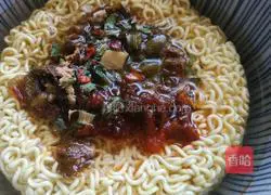 Illustration of how to make bubble noodles 3