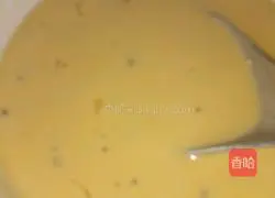 Illustration of how to make golden ham cakes 2