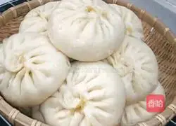 Illustration of how to make plain steamed buns 20