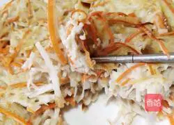 Lotus root cake recipe 4