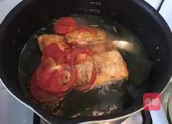 Illustration of how to make kelp tofu miso soup 7