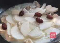 Illustration of how to make original bonito soup 8