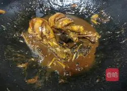 Illustration of braised chicken legs 8