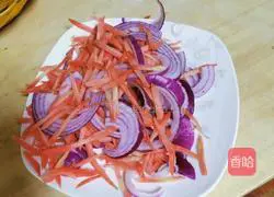 Illustration of how to make fried noodles 1