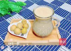 Illustration of making red date, quinoa and chickpea milk 8