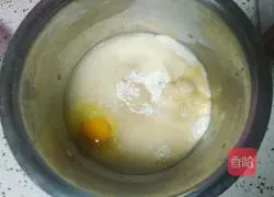 Illustration of how to make butter hand-torn bread 2