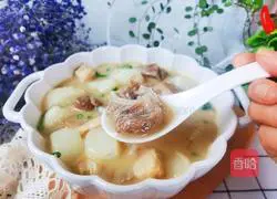 Illustration of how to make mutton and radish soup 13