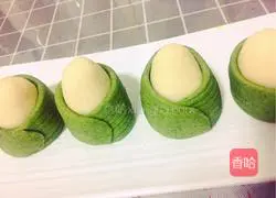 Illustration of how to make small rice dumplings and steamed buns 7
