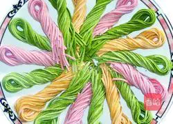 Teach you how to make colorful fresh noodles Illustration 9