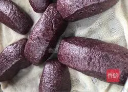 Illustration of how to make purple rice steamed buns 10