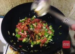 Illustration of home-style fried noodles 6