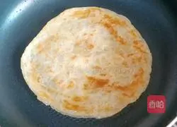 Illustration of how to make egg hand cakes 7