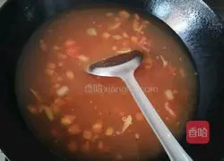 Tomato and egg soup Illustration of how to do it 8