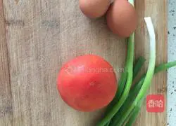 Illustration of how to make tomato and egg noodles 1